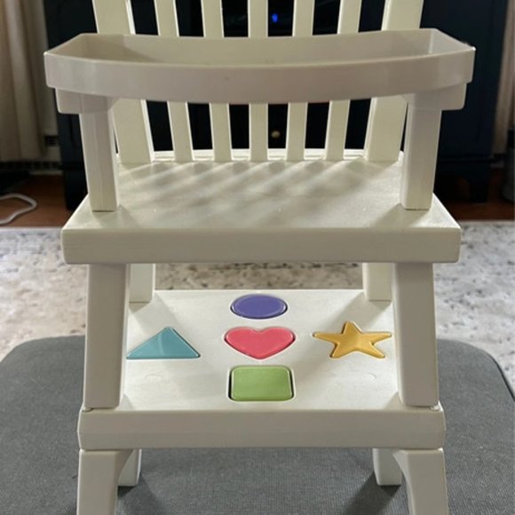 American Girl Toys Bitty Baby High Chair Play Table Poshmark